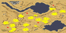 Killing Kliffs - Red Alert 2 Map Preview Image